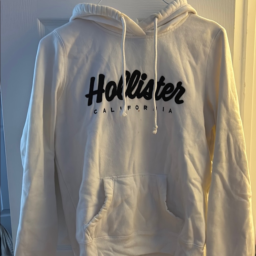 Hollister White Hoodie